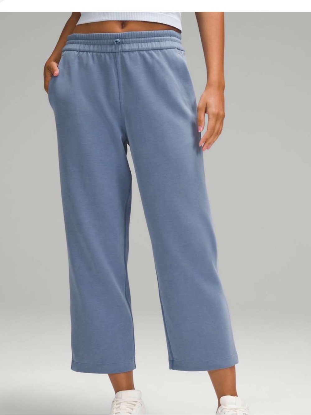 lululemon athletica Light Blue Relaxed Drawstring Sweatpants
